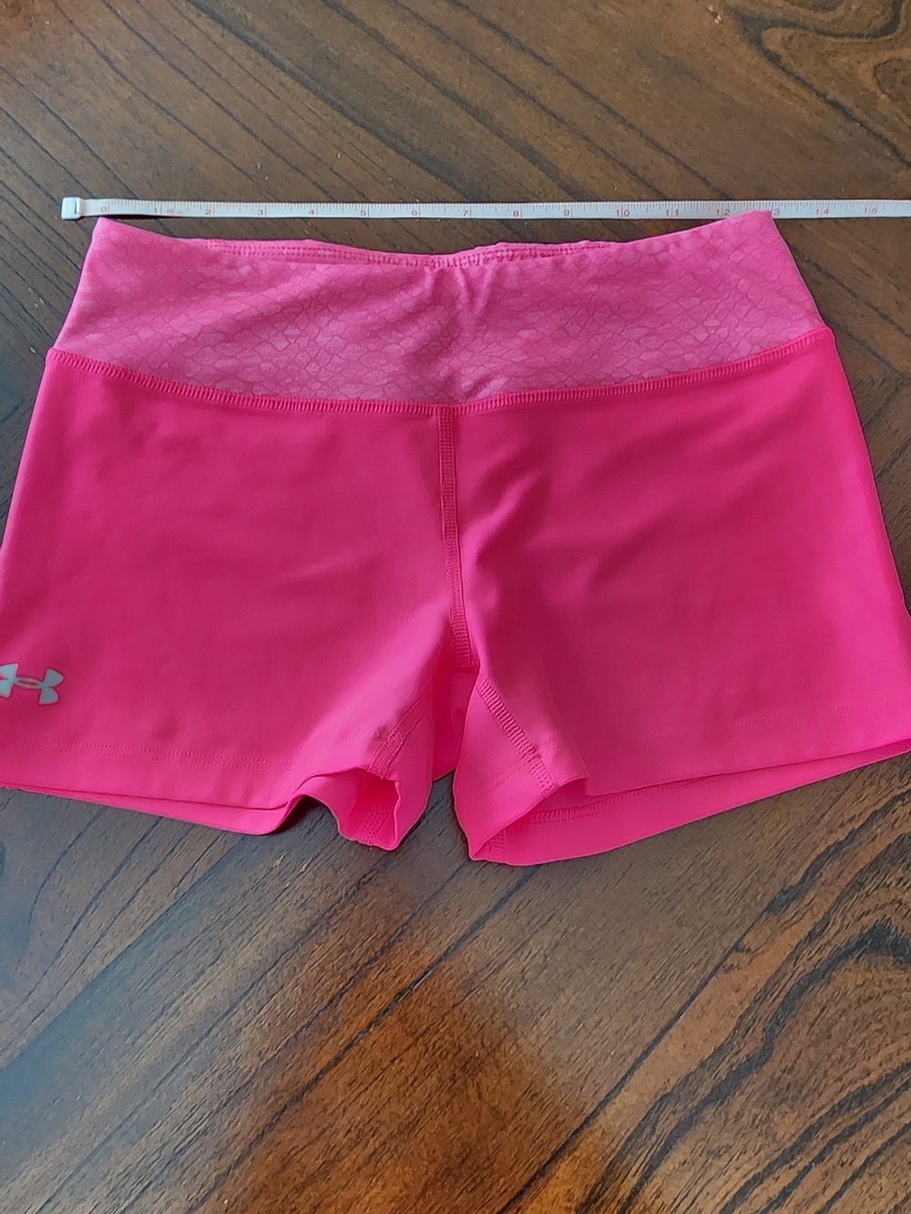 Under Armour Women's Hot Pink Athletic Stretch Shorts
